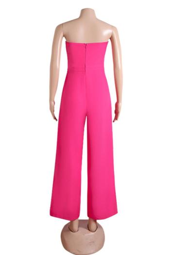 Pink Jumpsuit With Matching Blazer Set