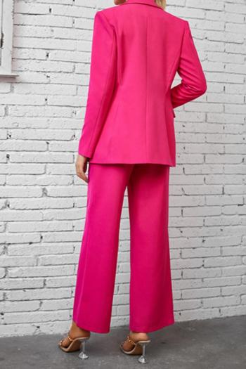 Pink Jumpsuit With Matching Blazer Set