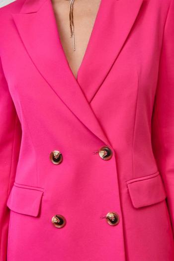 Pink Jumpsuit With Matching Blazer Set